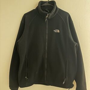 NORTH FACE - SWEATSHIRT - SWEAT SHIRT - ZIP UP - ZIPUP - SIZE L - MENS - BLACK